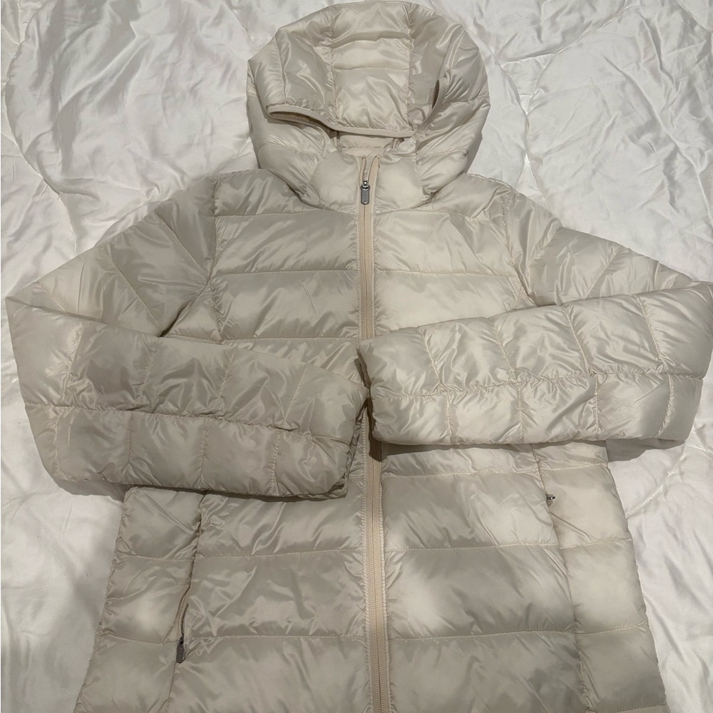Cream Puffer Jacket